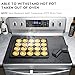 Fireproof Stove Top Covers for Electric Stove, Heat Resistant Glass Top Protector, Flat Oven Cover Mat for Kitchen Cooktop & Counter (Black, 36x21 Inch)