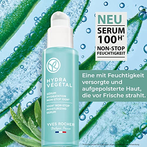 Yves Rocher HYDRA VÉGÉTAL Ultra Moisturising Serum Concentrated Moisturising Face Serum 1 x Pump Bottle 30 ml - Image 2