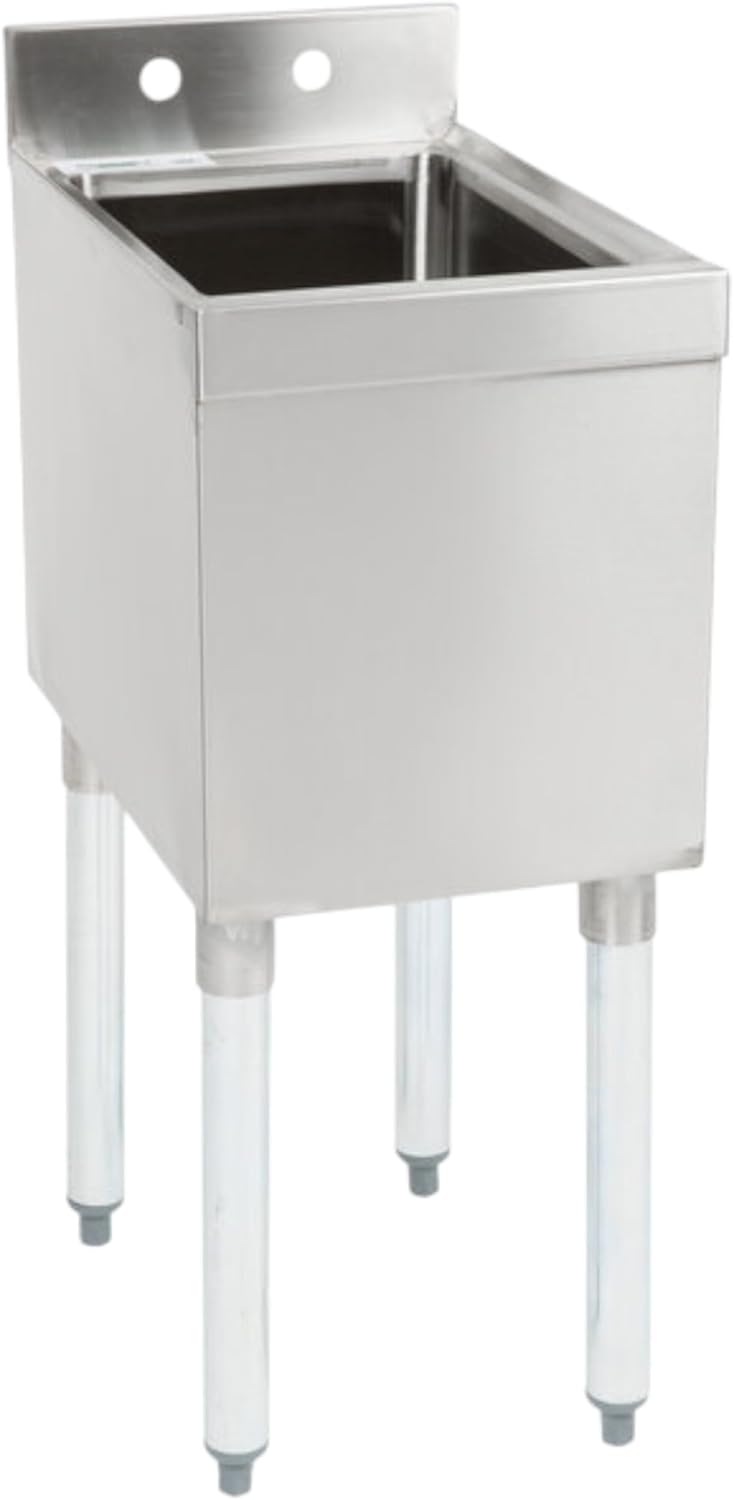 1 Bowl Underbar Hand Sink - 18 3/4" x 12" Utility Sink Fregadero De Cocina Bar Sink Wash Sink Deep Sink Handwash Sink Slop Sink