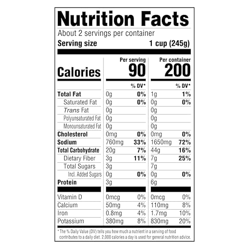 Image of Amazon Grocery, Hearty Vegetarian Vegetable Soup, 18.8 Oz