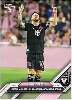2024 Topps Now MLS Lionel Messi #173 Inter Miami MLS MVP Soccer Card