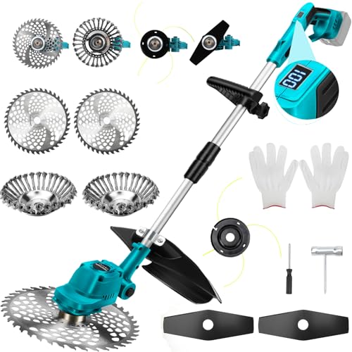 panthem Akku Rasentrimmer Rasenkantenschneider Freischneider für Makita...