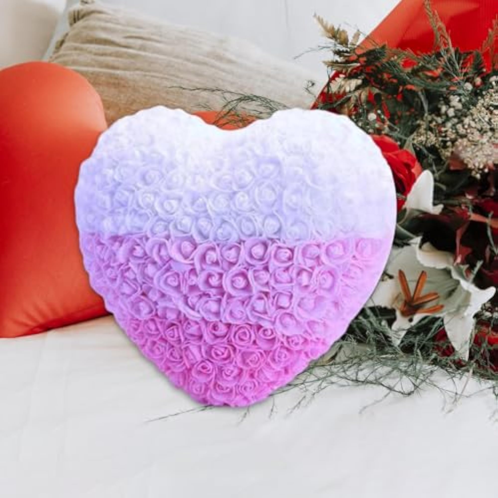 Heart Rose Flower Creative Preserved Flowers Gift