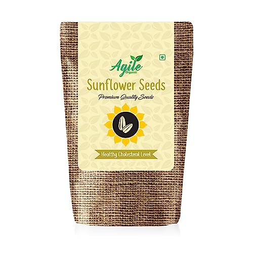 Agile Organic - Seeds Cycling Seeds Combo - Raw Seeds Combo (Sunflower, Flax, Pumpkin, White Sesame 100g Each) - To Enhance Hormonal Balance and Improve Menstrual Health for Women. 4 51HOY9iLCaL