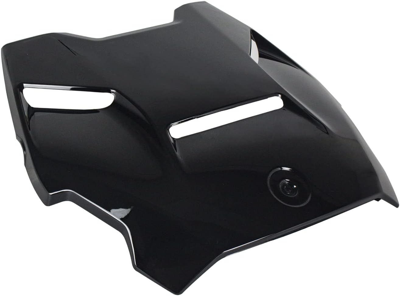 CPOWACE Black Classic Hood Accent Panel Compatible with Can-Am Ryker & Ryker Rally Edition Accessories Replace for OEM #219400873