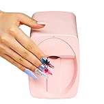Smart Nail Printer Intelligent Portable Nail Printing Machine M1 Multifunction Portable Color Nail Art Printers Machine - AI Nail Face Recognition - Support WiFi/DIY/USB, for Home Nail Salon for Home