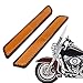 Moto Anteriore Forcella Gamba Riflettore 2 Pz Stick On Riflettente Per Dyna Softail Sportster 883 1200 Fatboy Moto Motocross Gambe Inferiori Slider Ambra