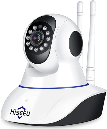 Amazon Co Jp 超 ネットワークカメラ Ipカメラ Hiseeu1536p 300万画素 暗視撮影 双方向音声 動体検知 家庭監視 ベビー ペット 高齢者見守りwifi 屋内ワイヤレス防犯カメラ 家電 カメラ
