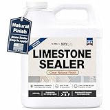 Limestone Sealer (Clear Natural Finish) Water-Based Penetrating Commercial Grade...