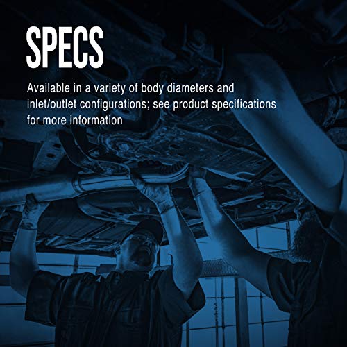 Walker Exhaust Pro-Fit 17911 Universal Exhaust Muffler #TOP4