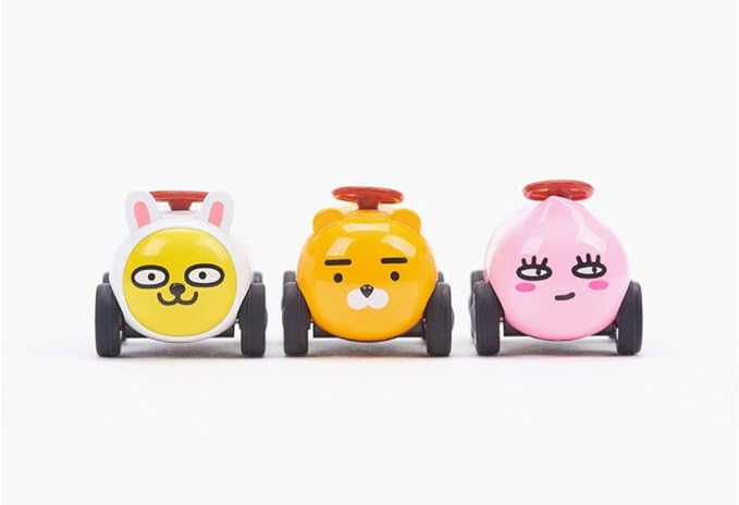 Amazon Co Jp 公式storeグッズ カカオ フレンズフィギュアミニカー フィギュア 3p セット Friends Mini Car 35 Figures 3p Set 並行輸入品 ホビー 通販