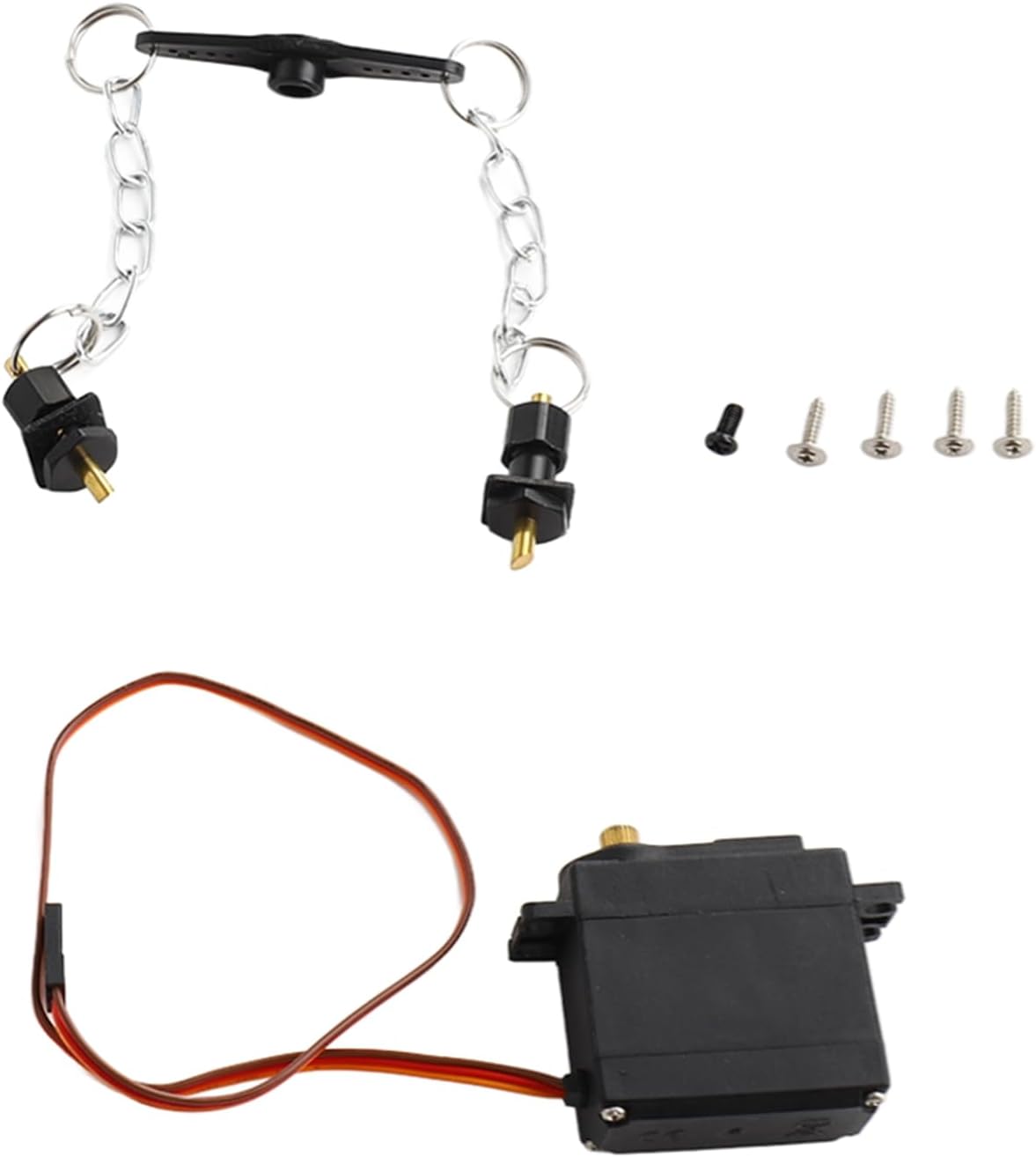 Eacam Servo Set for 2011-5 1.5kg Loading Remote Control Fishing Bait Boat - High Speed, Stable, Shock Proof, Metal Gear for Smooth Movement & Powerful