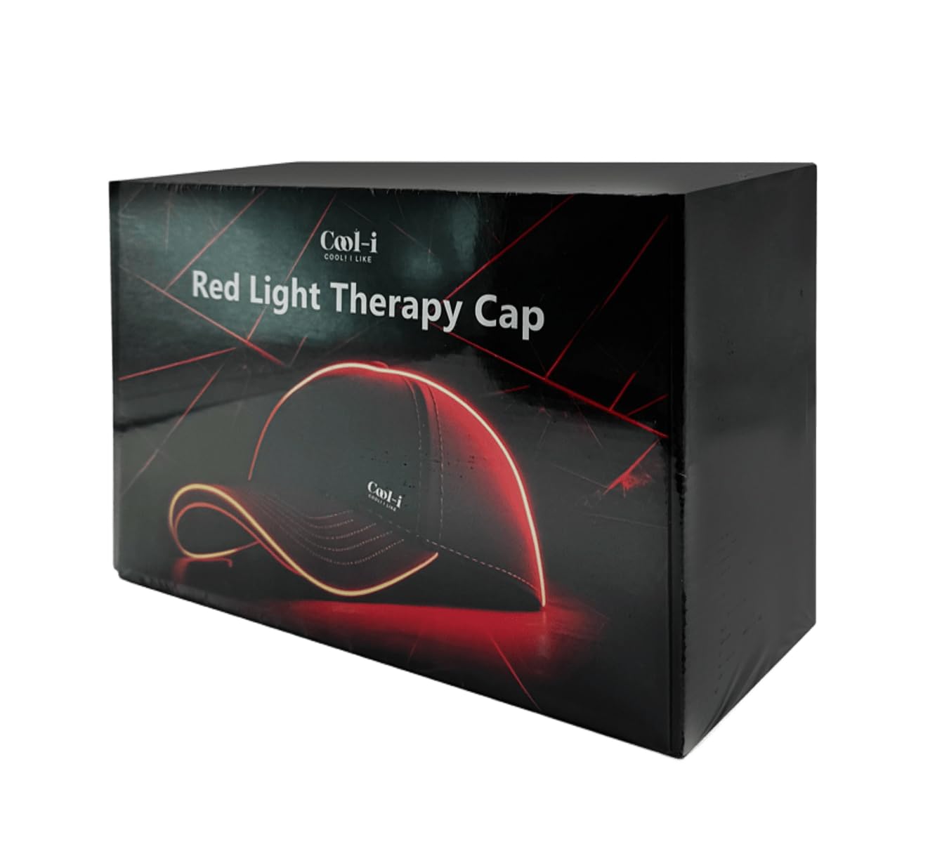 Cool-i ® LED-Haarpflegehaube mit Infrarot,Kabellose Lichtanwendung mit 158 LEDs (450/650/850 nm) – Pflege für empfindliche Kopfhaut – Wiederaufladbar mit Timer