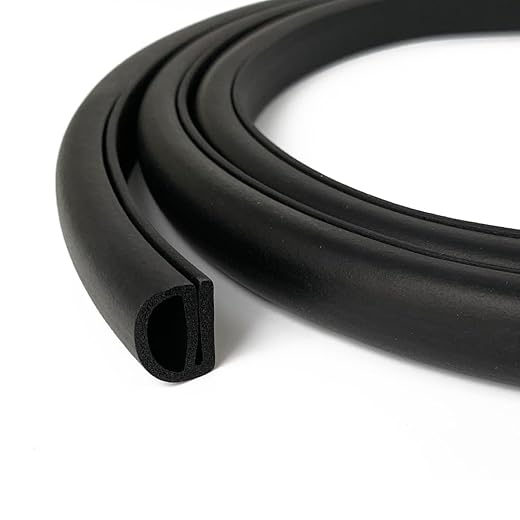 E Shape EPDM Rubber Weather Stripping