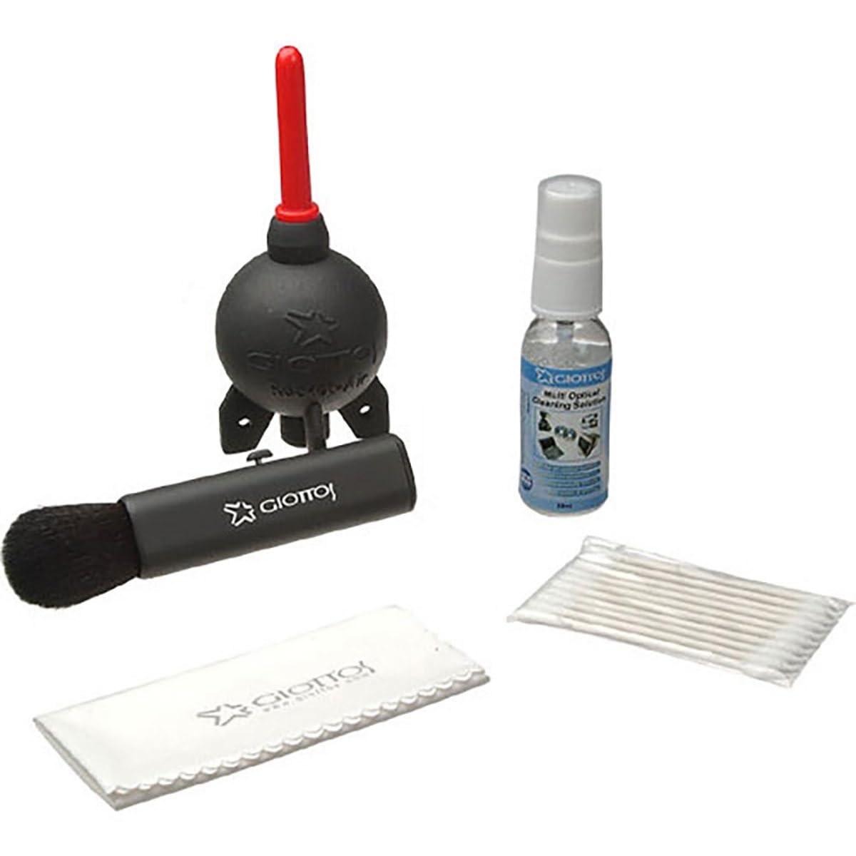 Giottos KIT-1001 Large Cleaning Kit with Small Rocket Blaster (Black)
