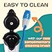 Coffee Carafe Airpot & Cleaning Brush - 101oz / 3L Airpot 12 Hours Hot Water Dispenser or 36 Hours Cold Drink Dispenser with Pump - Easy Dispensing Coffee Carafes for Keeping Hot Extra Large - Cresimo