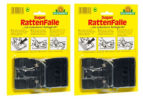 Preisvergleich Produktbild Neudorff Sugan RattenFalle Vorteilspack (2× 1)