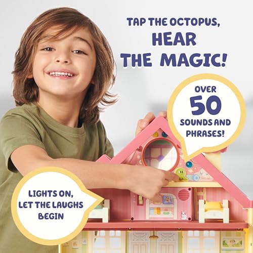 Image of Bluey XL House Playset, Interactive Lights, Sounds & Dance Floor