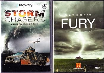 The Discovery Channel : Storm Chasers Complete Season two , The History Channel Killer Weather 7 Episode Box Set Collection : Tornadoes Nature's Death Spirals , Hurricanes Deadly Wind Deadly Rain , No