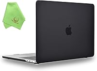Vista 72 de UESWILL Funda de Carcasa Rígida Mate Compatible con MacBook Pro (Retina, 13 pulgadas, principios de 2015/2014/2013/finales de 2012), Modelo Negro