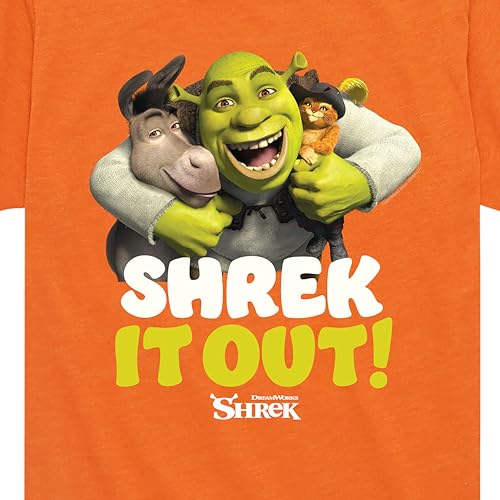 HYBRID APPAREL Shrek - Shrek It Out - Toddler & Youth Short Sleeve Graphic T-Shirt3