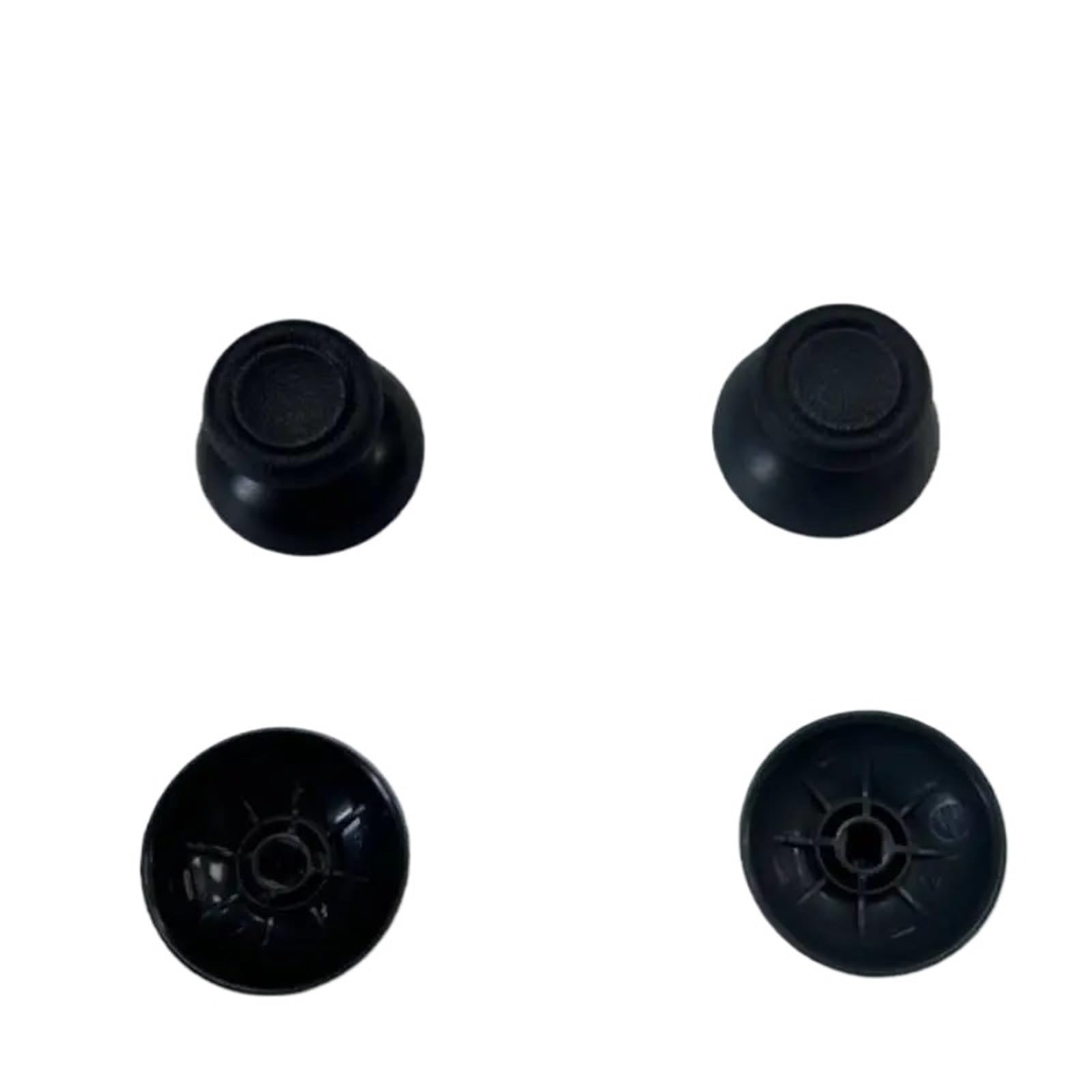 Kiaopu 100 Grey 100 Pcs 3D Analog Button Thumb Stick Joystick Thumbstick Mushroom Cap, For Ps4 Gamepad Controller(100 Grey)