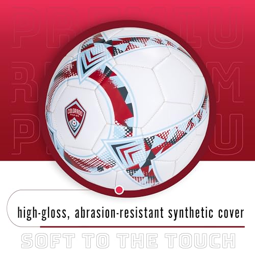 Image of Franklin Sports Official MLS Team Soccer Balls - Official Size 5 Soccer Balls - Regulation Size + Weight Soccer Ball for Kids + Adults - Boys + Girls Soccer Ball - Air Pump Included