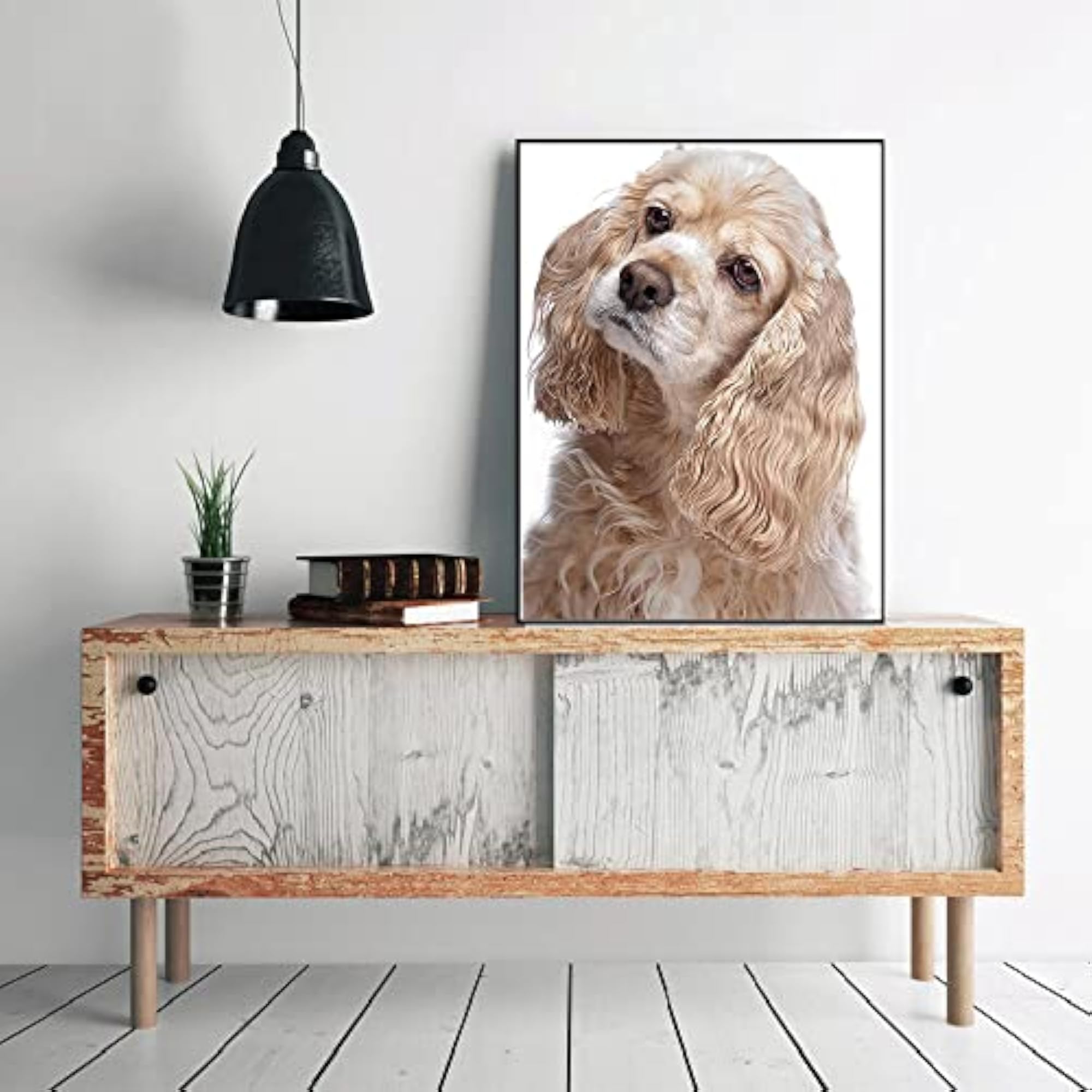 5D DIY Animal Cocker Spaniel Diamond Painting Kit