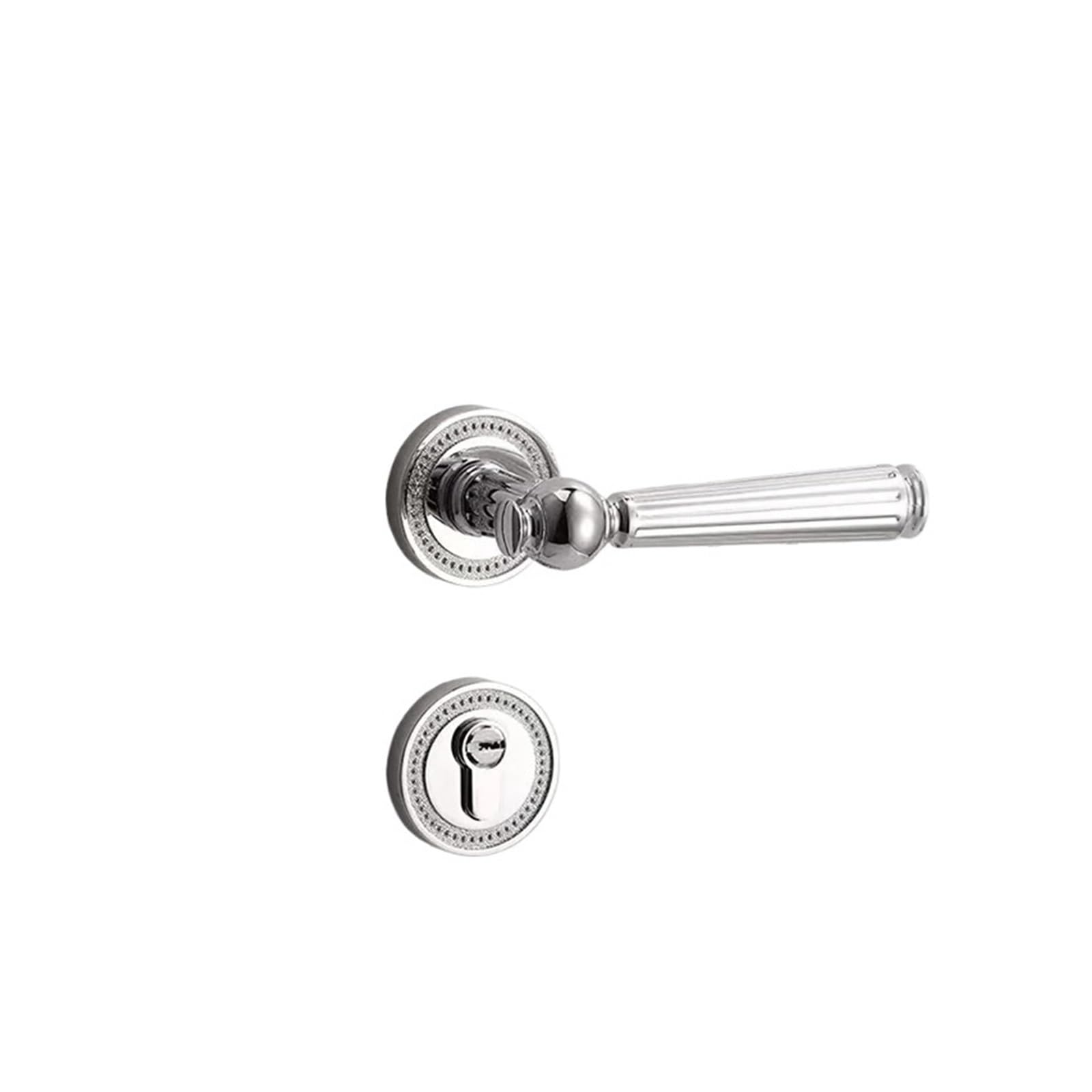 Sjloynwq Mute Lock Body B Room Bedroom Door Lock Wooden Handle Split Silent Room(Mute Lock Body B)