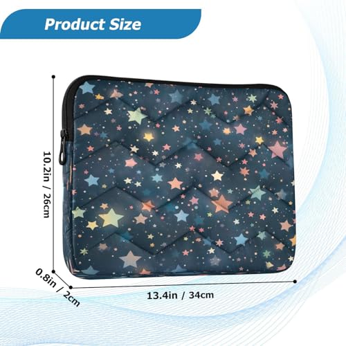 Funda para portátil 13-14 pulgadas impermeable azul marino miniatura 3