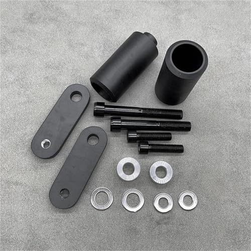 JAYWIS Protections De Cadre De Moto Anti-Collision pour pour CBR 1000 RR pour CBR1000RR 2004-2005 K1 Protection Anti-Chute du Bloc Moteur Curseurs De Cadre(Noir)