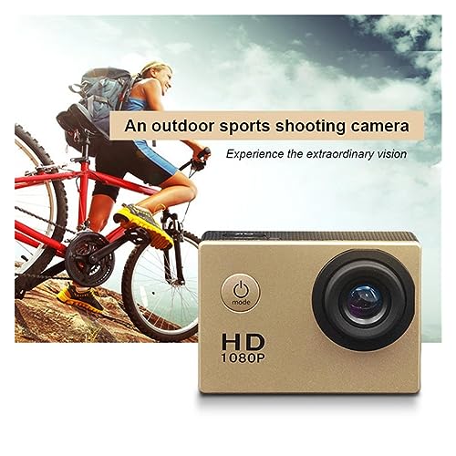 Caméscope 1080P étanche haute résolution avec écran 2.0 pouces et 32G - 2