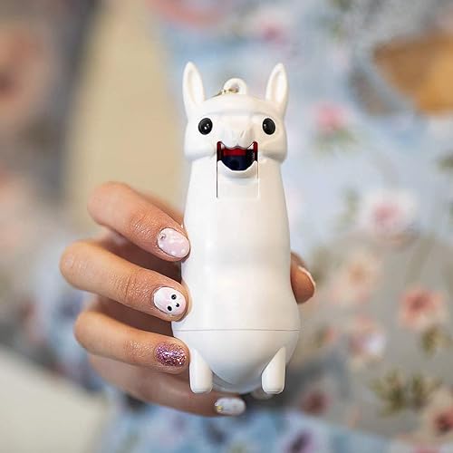 Miniatura 5 de Lindo llavero en aerosol de pimienta en forma de llama, fuerza policial, rango de 10 pies, marcado de tinte UV con bloqueo de seguridad para niños,