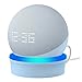 Produktbild Agandax Tischständer für Echo Dot 5. Generation, Zubehör mit eingebautem für Echo Dot 4, Kabelmanagement, Tischhalterung mit Lichtleiter, Ständer Halterung für Echo Dot 5. Gen (2022) (Graublau-1Pack)