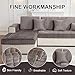 SHANNA Flanell Sofabezug 1 2 3 4 Sitzer Sofabezüge Couch Überzug L Form Ecksofa Sofa Couch Überwurfdecke, Sofahusse Sofaüberwürfe rutschfest Sofa Abdeckung (Braun, 70 * 150cm Stückweise Verkauft)