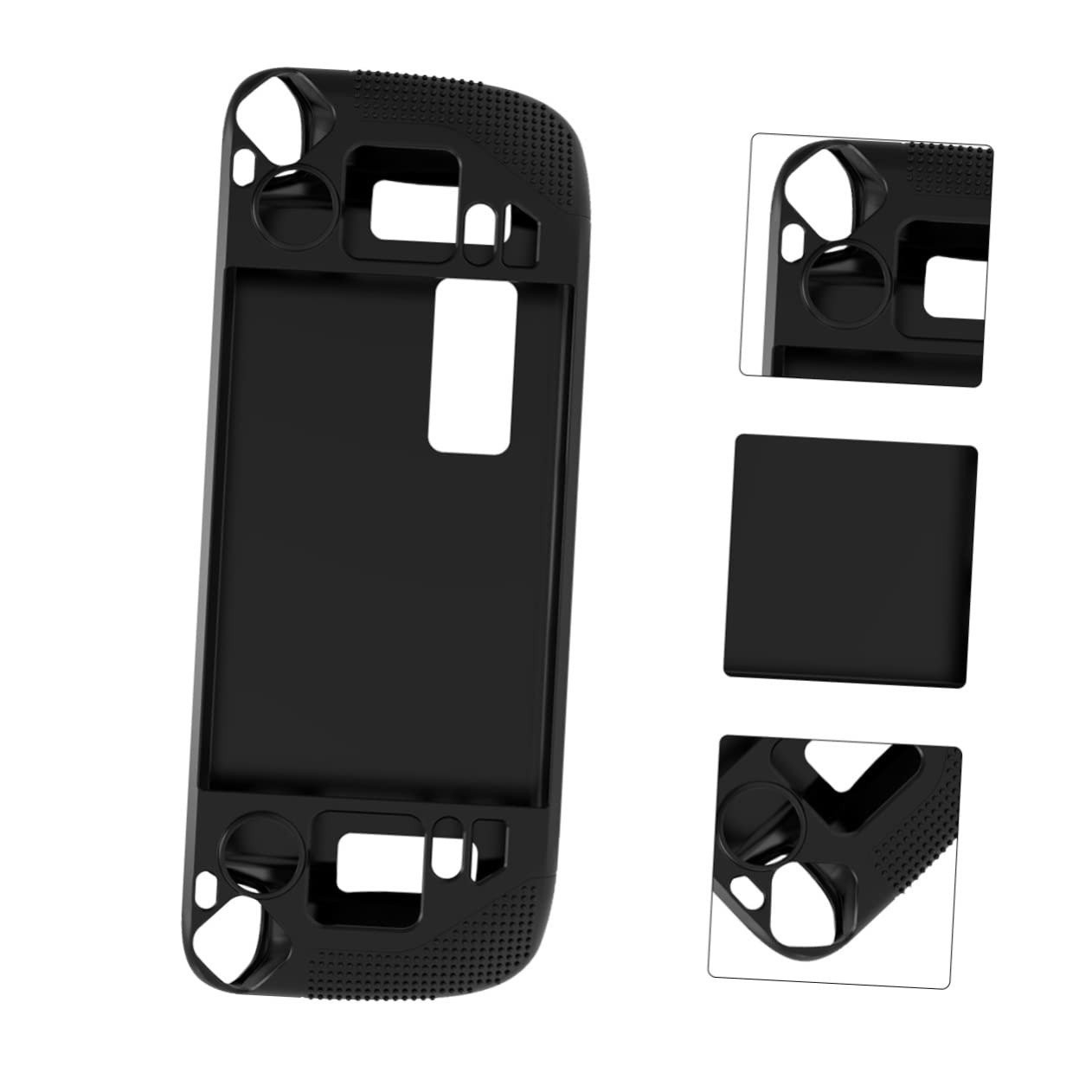 OSALADI 3pezzi Cover Protettiva Antishock Per Console Di Gioco Compatibile Con Design Ergonomico Resistente Urti e Graffi Accesso Facile Tutte Le Funzionalità Comfort Ottimale Mano