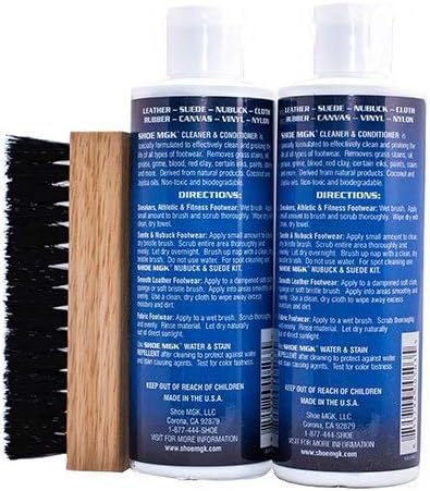 ShoeMGK Clean Shoe Cleaner & Conditioner Kit