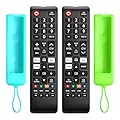 Replacement Remote Control Compatible with Samsung Smart TV LCD LED HDTV 3D Smart TV Models with Soft Case (Pack of 2)