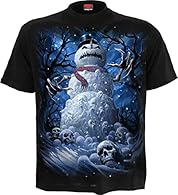 The frozen souls of countless people whose hearts have died in the snow scream out from the chilling shape of this demonic snowman. A blizzard rushes through the winding, gnarled trees heralding the arrival of something truly evil. Now is the winter ...