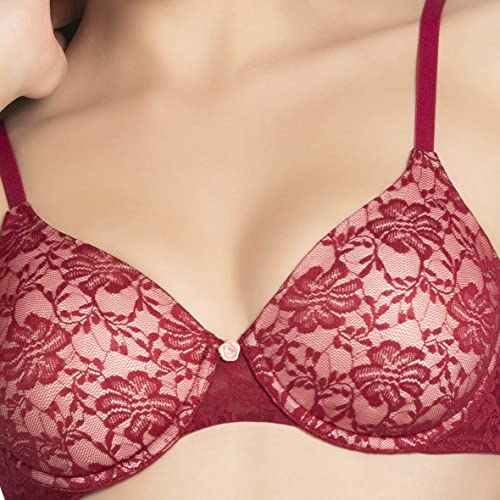Image of Amante Lace Padded Underwire Full Coverage Bridal T-Shirt Bra