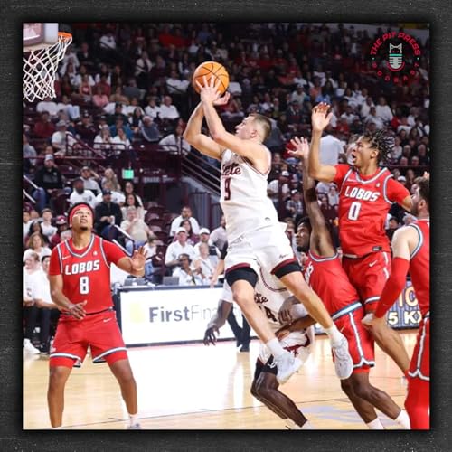 NMSU silences UNM, game breakdown, and do the Lobos have a rebounding problem? Podcast Por  arte de portada