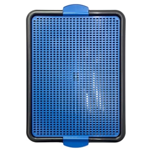 Sanitário Canino Xixi Dog Banheiro Pet Tapete Higiênico Cães Premium (Azul)