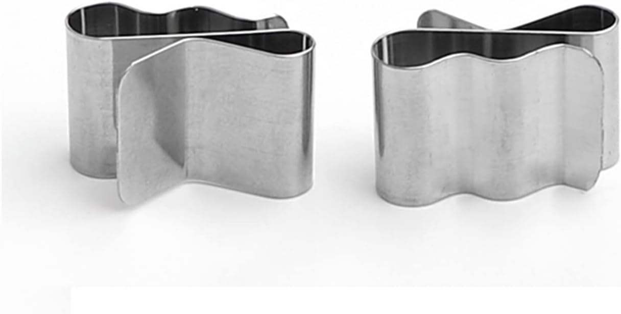 PV Cable Clips Solar Cable Fixing Clips for Solar Cable Management Solar Wire Clips Hub (Size : 400 Pieces)