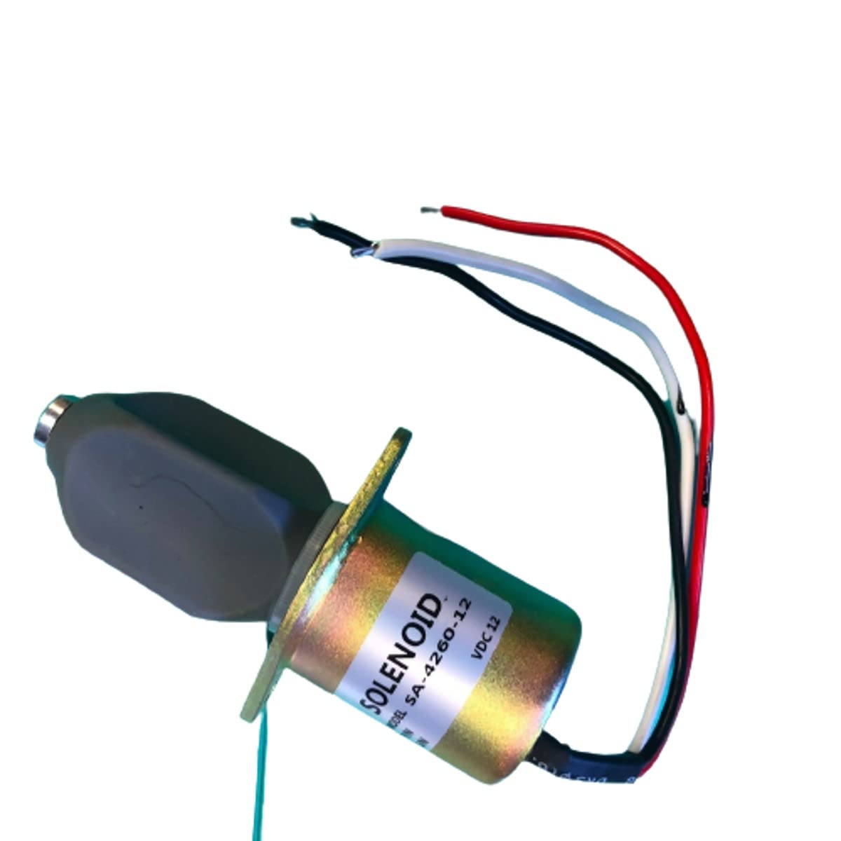 SS 55# SA-4260-12 W/1751ES Fuel Stop Solenoid for Kubota 3A 70 & 82 mm Series Engine