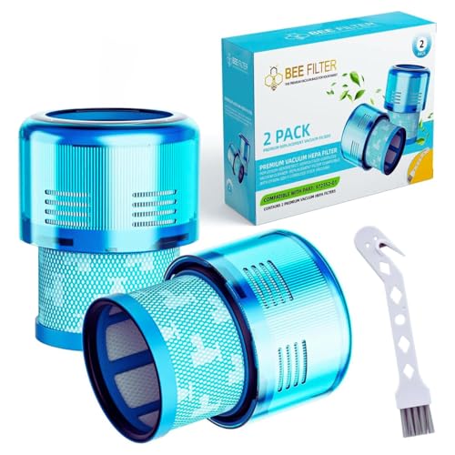 Dyson Gen5 Detect Filter, 2-Pack Premium True HEPA Replacement Filters for Dyson Gen5 Detect, Gen5 Detect vacuum, Gen5detect Absolute, Gen5outsize Absolute, Gen5detect, Gen5outsize, Part no. 972352-01 by BEE FILTER - Used condition - US$7.92