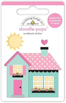 ملصقات دودلبوج دودل بوبس ثلاثية الأبعاد - My Happy Place -DP7353