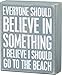 Primitives by Kathy I Believe I Should Go to The Beach Box Sign