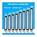 1PCS AC100-230V Workshop Lathe Working Lights Industrial CNC Machine Tool Work Light Waterproof Sewing Lighting Aluminum Alloy Lamps(40cm White Light)