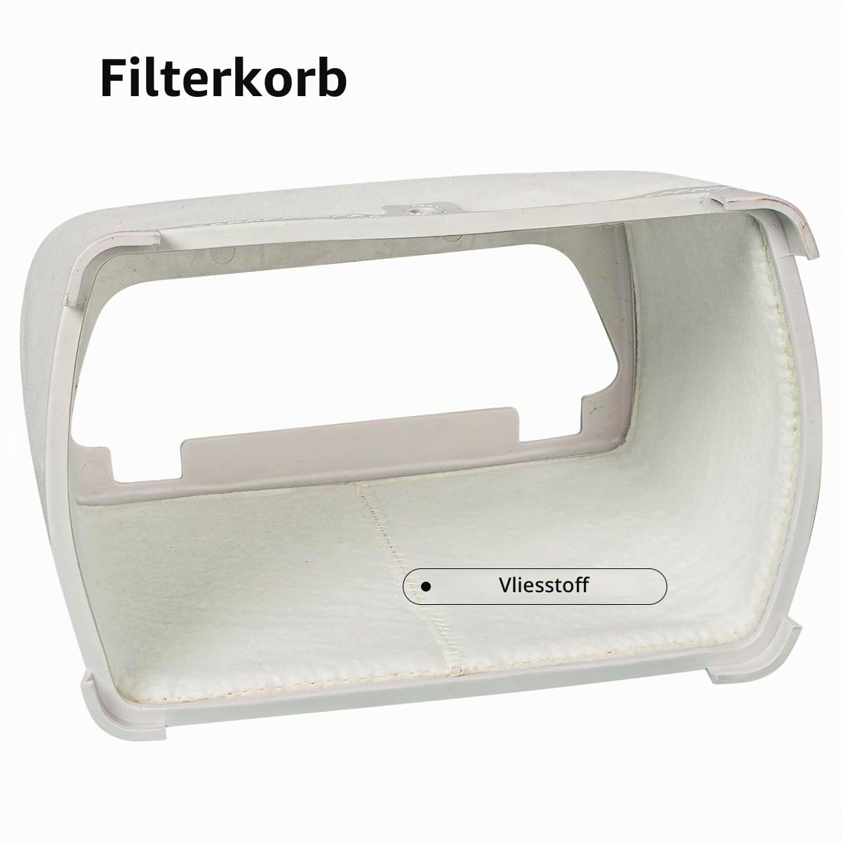 1 Stück Waschbarer Ersatz-Ultrafein-Filterbeutel für Aiper Scuba S1, Scuba S1 2025 Roboter-Poolreiniger(nur Filtertuch, ohne Rahmen)