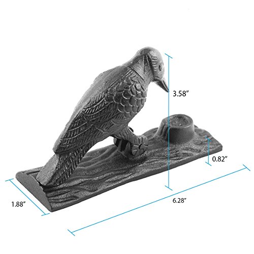 Aldaba de puerta de latón antiguo de 16.5 cm Renovator's Supply 5
